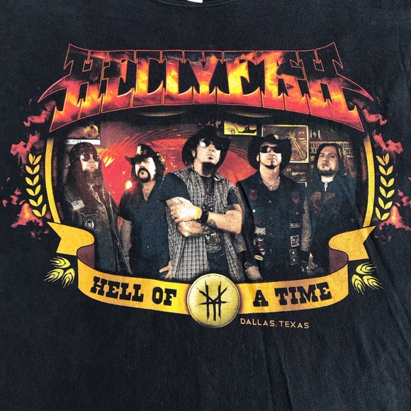 2010 Hellyeah tour t shirt - Picture 4 of 7